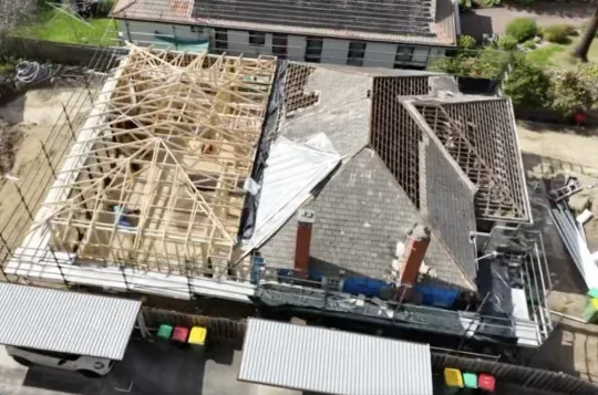 COLORBOND® roof restoration and install in Rosanna