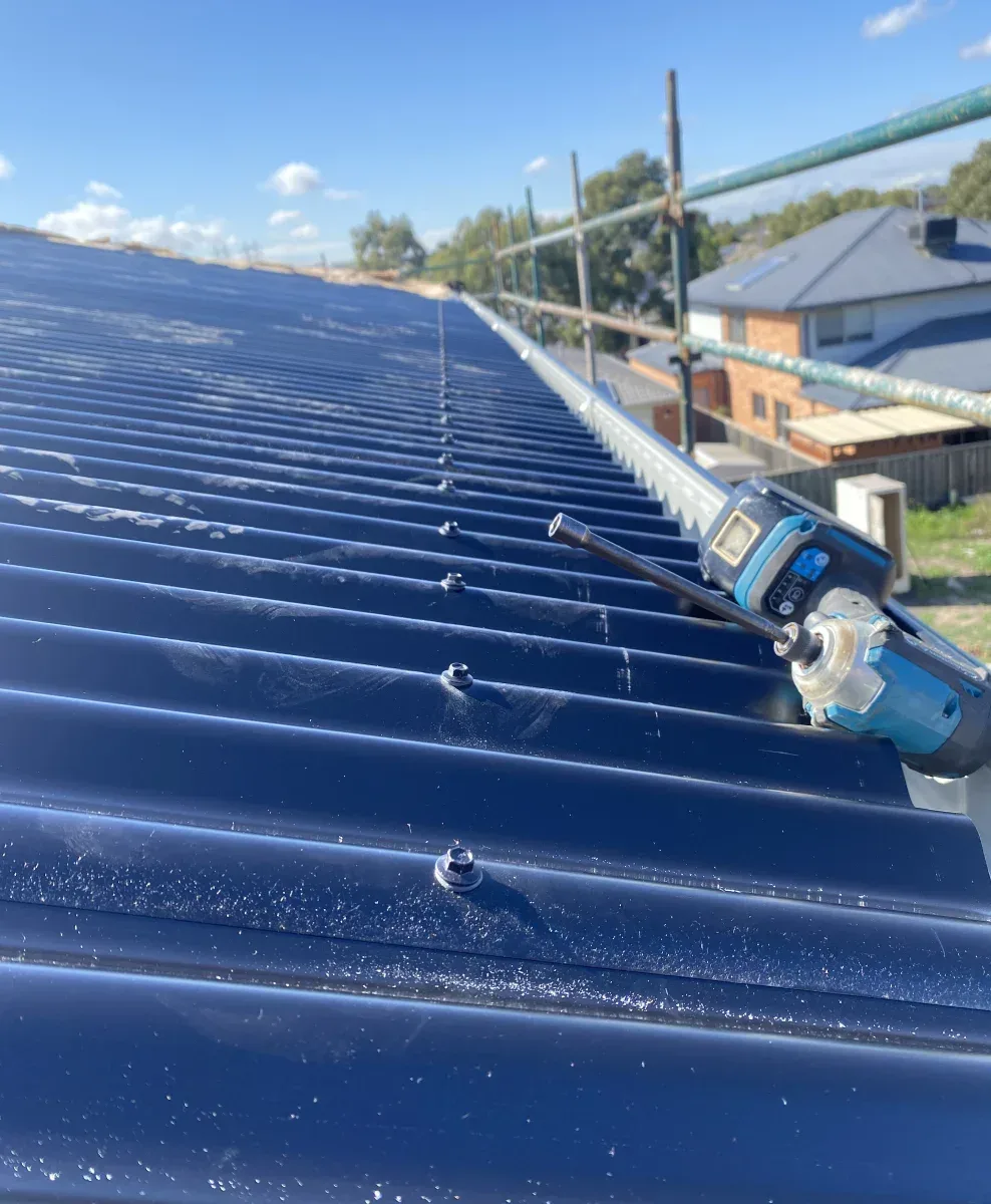 Residential roofing service in Melbourne.